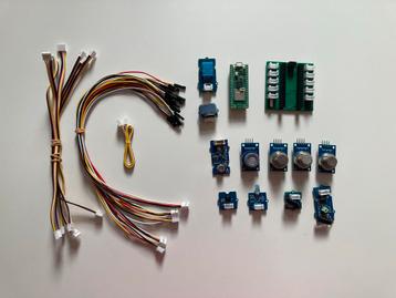 Raspberry Pi Pico WH 2022 + Grove Shield + Grove Components beschikbaar voor biedingen