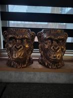 2 mooie apen bloempotten, Ophalen