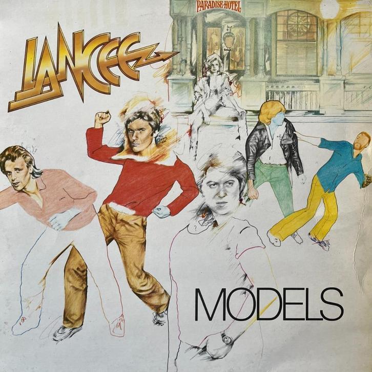 LP Lancee - Models (1980), Cd's en Dvd's, Vinyl | Rock, Gebruikt, Poprock, 12 inch, Ophalen of Verzenden