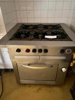 Groot gasfornuis met oven en 5 pitten, Ophalen, Gebruikt