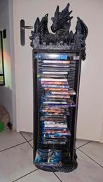 Draak DVD Rek - Uniek en Decoratief, Ophalen, Overige materialen, Gebruikt, Dvd's