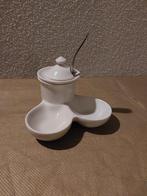 Leuke crèmekleurige cruetset van Mosa Maastricht, Ophalen of Verzenden, Zo goed als nieuw