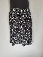Leuke zwarte rok met witte stippen mt M/L Jupe Sylvie, Maat 38/40 (M), ., Zwart, Ophalen of Verzenden