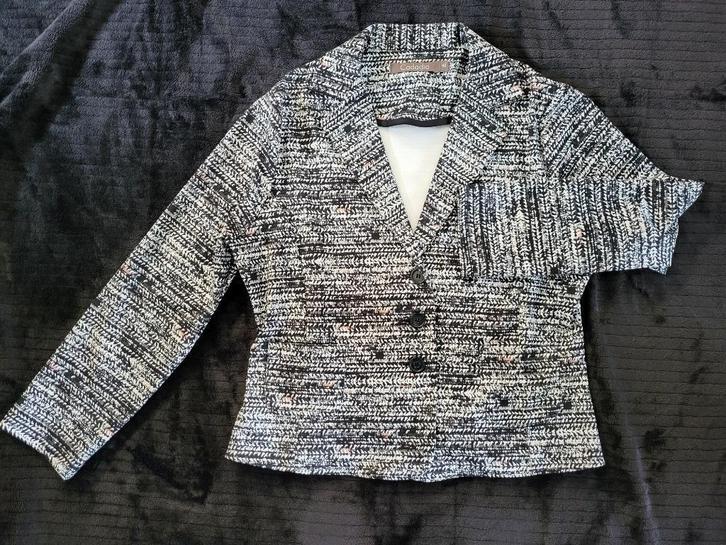 Elegant/sjiek damesjasje, Cadadia, 42, Kleding | Dames, Jasjes, Kostuums en Pakken, Gedragen, Jasje, Maat 42/44 (L), Overige kleuren
