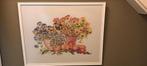 Geborduurd schilderij, Hobby en Vrije tijd, Borduren en Borduurmachines, Ophalen of Verzenden, Zo goed als nieuw, Overige typen
