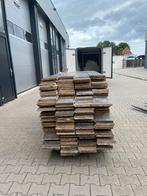 84 m2 massief eiken parketvloer. 20 cm breed 2 cm dik, Gebruikt, 2e hands product geen info bekend, 2e hands product geen info bekend