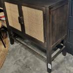 Dressoir Nipos Mangohout en webbing, 88cm van Light & Living, Light & Living, ., Nieuw, 25 tot 50 cm