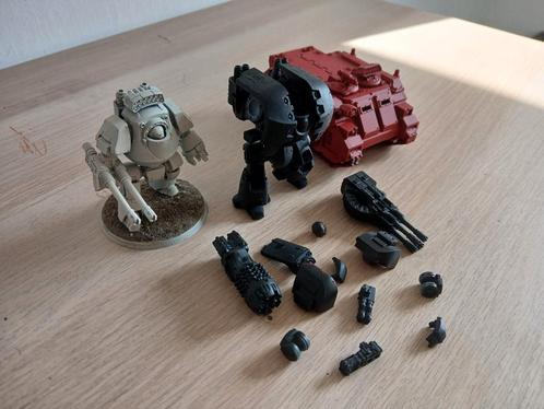 Warhammer Horus Heresy 30k Dreadnoughts + Rhino, Hobby en Vrije tijd, Wargaming, Gebruikt, Warhammer, Figuurtje(s), Ophalen of Verzenden