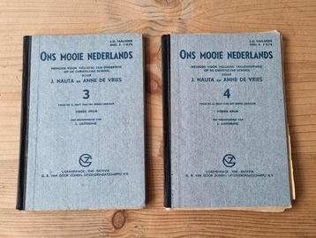 Zeldzame boeken 'Ons mooie Nederlands' uit 1948 beschikbaar voor biedingen