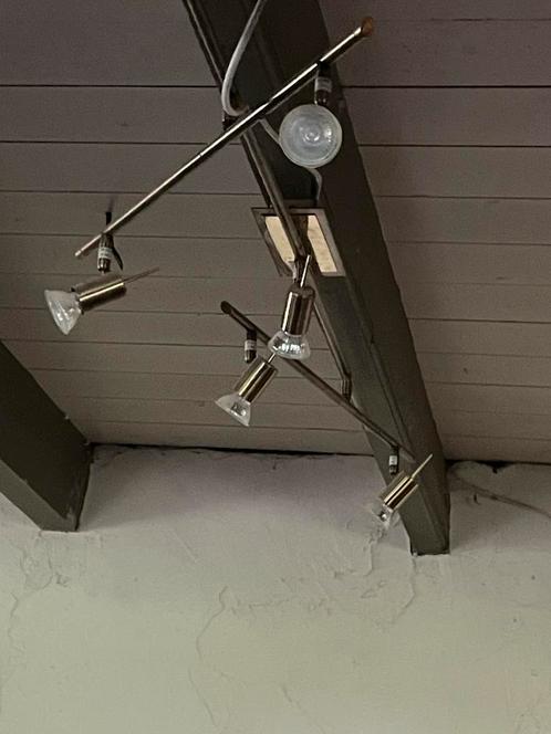 Plafond spots op rail, Huis en Inrichting, Lampen | Spots, Zo goed als nieuw, Ophalen