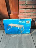 Opstap trappetje opvouwbaar, Doe-het-zelf en Verbouw, Ladders en Trappen, Ophalen of Verzenden, Nieuw, Minder dan 2 meter