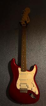 Fender squier strat affinity series incl gitaartas, Ophalen, Fender, Gebruikt, Met versterker