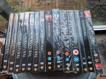 Supernatural DVD's seizoen 1 t/m 13 beschikbaar voor biedingen