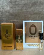 Miniatuur Paco Rabanne 1 million edt 5 ml & Million Gold edp, Ophalen of Verzenden, Nieuw, Miniatuur, Gevuld