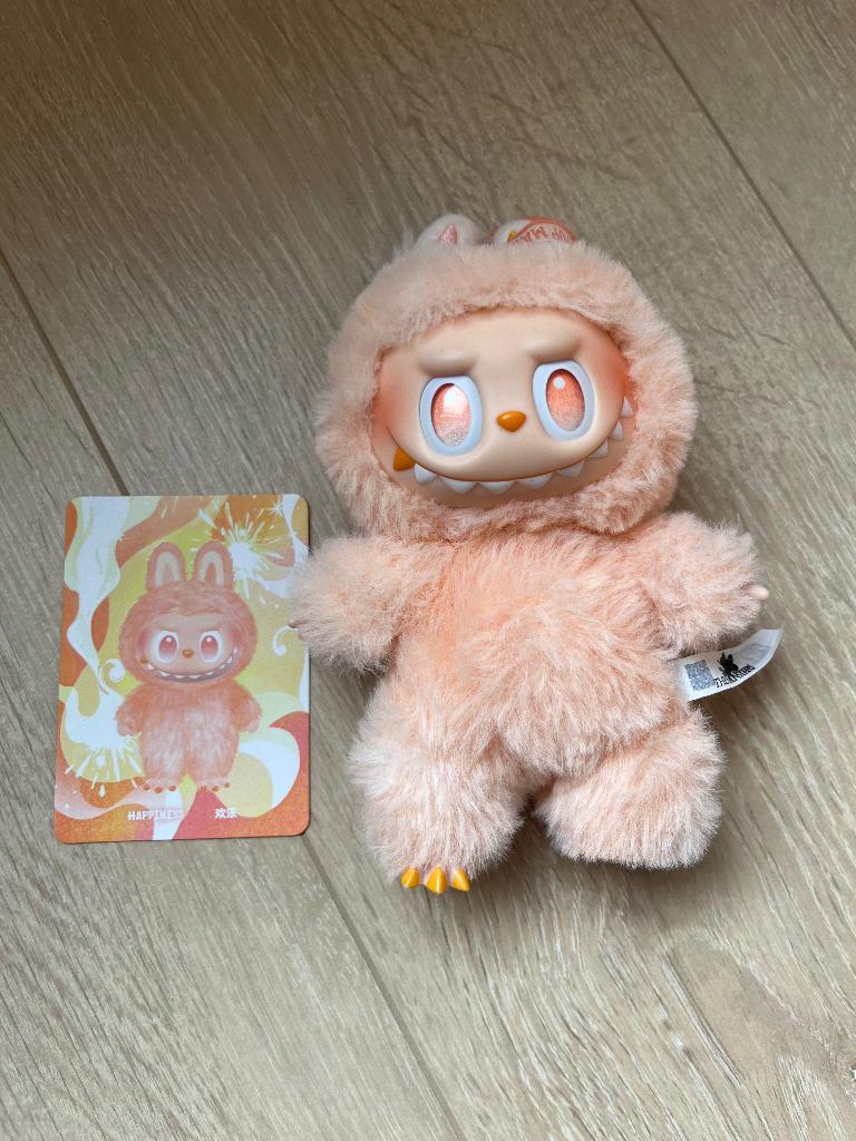 Labubu Happiness van Popmart, Verzamelen, Poppetjes en Figuurtjes, Zo goed als nieuw, Ophalen of Verzenden