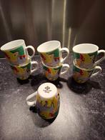 7 Friese vlag mokken koeien senseo maat, Nieuw, Ophalen of Verzenden, Overige stijlen, Kop(pen) en/of Schotel(s)