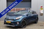 Kia Niro 1.6 GDi Hybrid Style Edition Camera, Cruise, Auto's, Kia, Gebruikt, Blauw, Leder en Stof, 23 km/l