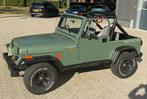 JEEP WRANGLER YJ 2.5i LEGER GROEN APK TOT 2027 IN TOPSTAAT‼️, Auto's, 65 €/maand, 15 km/l, 4 cilinders, 700 kg