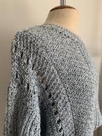 Iro luchtige trui sweater lt. blauw wit zwart S: S/36 - M/38, Blauw, Iro, Zo goed als nieuw, Maat 36 (S)