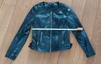Leren jasje (Zwart), Kleding | Dames, Jassen | Zomer, Ophalen of Verzenden, Zo goed als nieuw, Maat 38/40 (M), Zwart