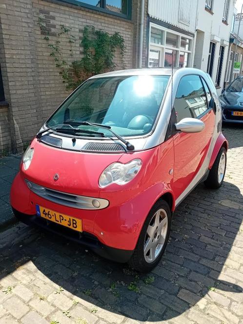 Smart 0.7 City Coupe 2003 rood met panorama dak, Auto's, Smart, Particulier, ForTwo, Airconditioning, Radio, Benzine, A, Hatchback