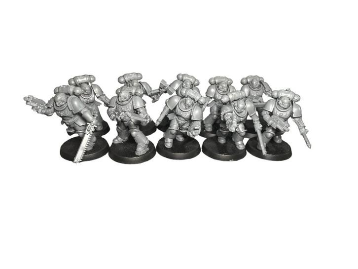 Warhammer 40K Space Marines Primaris Assault Intercessors, Hobby en Vrije tijd, Wargaming, Zo goed als nieuw, Warhammer, Ophalen of Verzenden