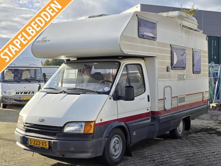 Elnagh camper Stapelbed 6 slaap. 1994 fietsendrager 2jr apk., Caravans en Kamperen, Campers, Bedrijf, tot en met 6, Overige merken
