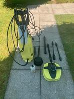 Defecte King Craft hogedrukreiniger met veel accesoires, Tuin en Terras, Hogedrukreinigers, Ophalen, Gebruikt, Topcraft, Met autostop en -start