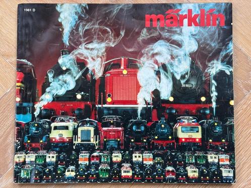 Märklin catalogus 1981, Hobby en Vrije tijd, Modeltreinen | H0, Gebruikt, Boek, Tijdschrift of Catalogus, Wisselstroom, Märklin