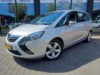 Opel Zafira Tourer 1.4 Turbo 140PK Cosmo Afn. Trekhaak Cruis, Parkeersensor, Stof, Gebruikt, Zwart