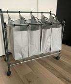 Wasmand 4 vakken rijbaar met wieltjes, Ophalen, Overige typen