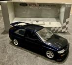 Ford Escort Cosworth 1992 blauw UT Models 1:18, Hobby en Vrije tijd, Modelauto's | 1:18, Ophalen of Verzenden, Gebruikt, Auto