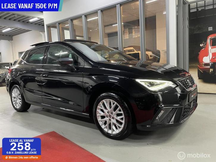 Seat Ibiza 1.0 EcoTSI 110PK Plus PANORAMA LEER VIRTUAL NAVI, Auto's, Seat, Bedrijf, Te koop, Ibiza, ABS, Achteruitrijcamera, Adaptive Cruise Control