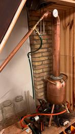 Koperen Whisky Ketel - 10 Liter . Destileer ketel, Antiek en Kunst, Ophalen, Koper