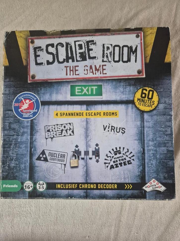 Escape Room The Game Startersset, Hobby en Vrije tijd, Gezelschapsspellen | Bordspellen, Gebruikt, Ophalen of Verzenden