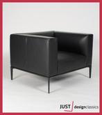 Walter Knoll Jaan 781 Armchair Zwart Leder voorraad:2, Zo goed als nieuw