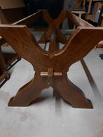Eikenhouten onderstel tafel (2.00 x 1.00 mtr), Ophalen, Rechthoekig, 200 cm of meer, 50 tot 100 cm