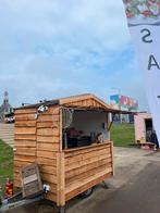 Te koop Foodtruck houten kersthuisje, Tuinhuis, 1 raam, Hout, Ophalen