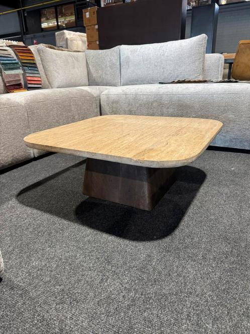 Salontafel travis 80x80cm  - #meubelmepper Enschede, Huis en Inrichting, Tafels | Salontafels, Nieuw, Minder dan 50 cm, Rechthoekig