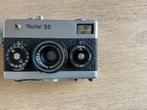 Rollei 35 kleinbeeld fotocamera vintage, Ophalen of Verzenden, Gebruikt, Compact, Overige Merken