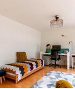 IKEA Stapelbed met Matras - Weinig Gebruikt!, Huis en Inrichting, Ophalen, Eenpersoons, Bruin, Zo goed als nieuw