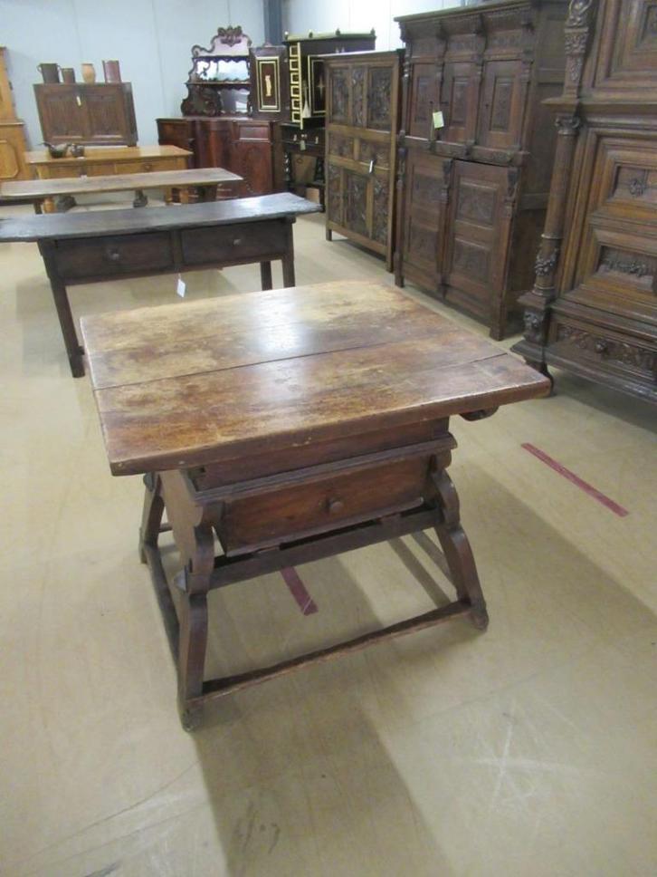 Oer 11660 ANTIEKE 18e eeuwse Röhntisch, betaaltafel, Antiek en Kunst, Antiek | Meubels | Tafels, Ophalen