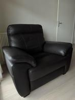 Leren relax stoel bruin H&H (2 stuks), Ophalen, Gebruikt, 75 tot 100 cm