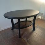 vintage salontafel, zwart, Huis en Inrichting, Tafels | Salontafels, Ophalen, 50 tot 100 cm, 50 tot 100 cm, Minder dan 50 cm