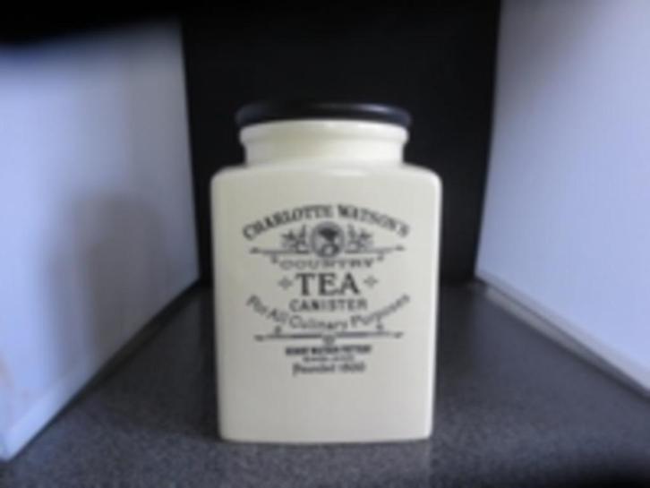 Voorraadpot Thee Charlotte Watson servies, Huis en Inrichting, Keuken | Servies, Nieuw, Overige typen, Overige stijlen, Overige materialen