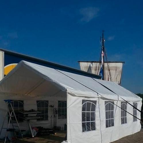 partytent 3x4/3x6/4x4/4x6/5x6/4x8 of statafels, Tuin en Terras, Partytenten, Gebruikt, Partytent, 5 tot 8 meter, Minder dan 4 meter