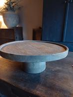Houten schaal op voet, Huis en Inrichting, Ophalen of Verzenden, Zo goed als nieuw