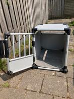 Trixie autohondenbech(Medium) L55xB78xH62cm, grijs/aluminium, Ophalen, Zo goed als nieuw