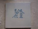 Tegeltje Makkum Stokpaardje rijden, Antiek en Kunst, Antiek | Wandborden en Tegels, Ophalen of Verzenden