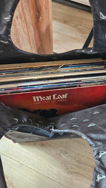 Tasje vinyl platen lp's 21 stuks. Uit privécollectie  beschikbaar voor biedingen